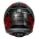 Capacete Moto LS2 FF810 Vigo Shift Jeans Preto Titanium Vermelho C/ Spoiler Masculino Feminino Lançamento