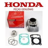 Kit Cilindro Pistão Anel Titan 150 Bros 150 2006 2007 2008 2009 2010 2011 2012 2013 Original Honda