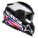 Capacete Moto Norisk Ff302 Soul Grand Prix Bandeira Inglaterra Reino Unido C/ Óculos C/ Selo Inmetro
