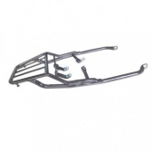 Bagageiro Moto Titan 150 Fan 150 2009 2010 2011 2012 2013 Reforçado P/ Bau Bauleto Traseiro Cromado Fortuna