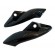 Par De Carenagem Lateral Farol Preta Cb 300 Cb300r Bananinha Modelo Original - Preto