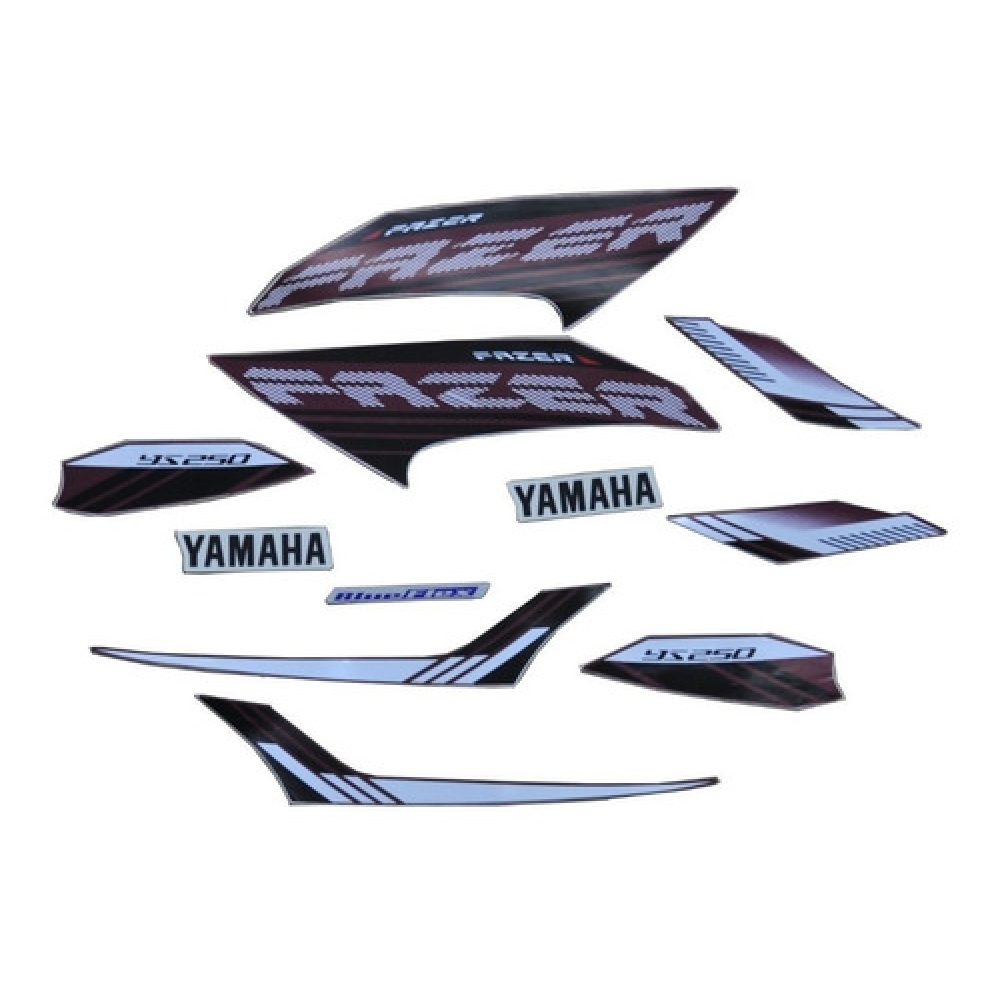 Kit Adesivos Fazer 250 Blue Flex Vermelha 2016 Jogo Adesivo
