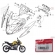 Suporte Aranha Do Farol Carenagem Cb 300f Twister 2023 2024 Original Honda 61312K2KD00