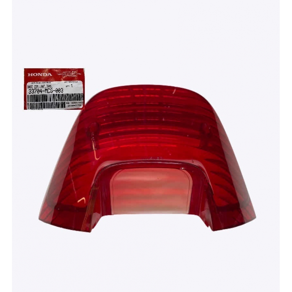 Lente Lanterna Freio Traseira Moto Nx 400 Falcon 1999 até 2015 Original Honda