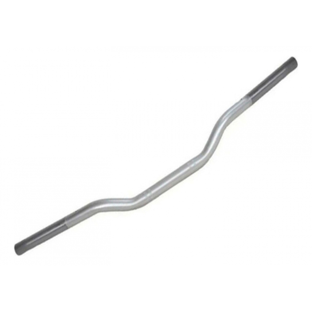 Guidão Guidom Moto Yamaha Mt03 2015 2016 2017 2018 2019 2020 C/ Rosca Para Peso Prata Fortuna