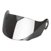 Viseira Espelhada Capacete Robocop EscamoteavelTaurus Zarref Novo V3 V4 V5 Cromada Original - Cristal