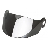 Viseira Espelhada Capacete Robocop EscamoteavelTaurus Zarref Novo V3 V4 V5 Cromada Original - Cristal