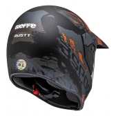 Capacete Moto Bieffe 3 Sport Rusty Cross Trilha C/ Selo Inmetro Masculino Ferminino Lançamento