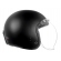 Capacete Aberto Custom Bieffe B45 B-45 Classic Harley Old School Vintage Cafe Racer C/ Selo Inmetro - Preto Fosco