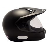 Capacete Esportivo Moto Bieffe 3 Sport New Classic Cross Trilha Com Viseira Selo Inmetro - Preto Fosco
