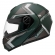 Capacete Moto Robocop Articulado Peels Urban U-Rb2 Discover Verde Militar Escamoteável C/ Oculos