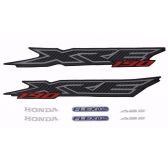 Kit Adesivos Faixa Moto Xre 190 Preta 2016 ( Jogo Adesivo ) - Jotaesse