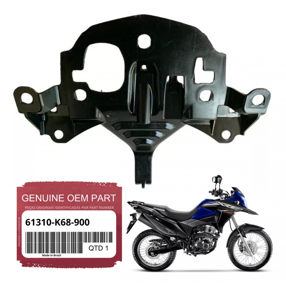Suporte Aranha Tampa Traseira Farol Painel Xre 190 2016 17 18 19 20 21 22 23 2024 Original Honda