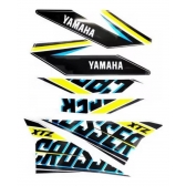 Kit Adesivos Faixas Moto XTZ 150 Crosser 2019/2020 Branca Jogo Adesivo