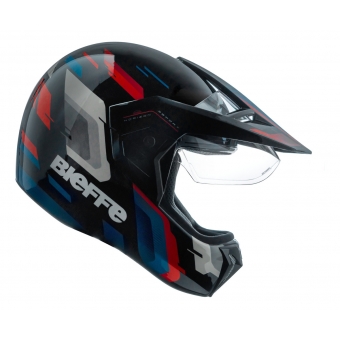 Capacete Moto Bieffe 3 Sport Horizon Esportivo Cross Trilha C/ Selo Inmetro Lançamento