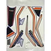 Kit Adesivos Faixas Cg Titan 160 Azul 2019 Jogo Adesivo
