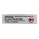 Adesivo Etiqueta Advertência Filtro Ar Moto Titan 150 2009/Ed Fan 125 2009/Ed Cb 300 r Original Honda