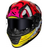 Capacete Moto Fechado Norisk Ff302 Soul Loko Pica Pau Masculino Feminino C/ Óculos Interno C/ Selo Inmetro