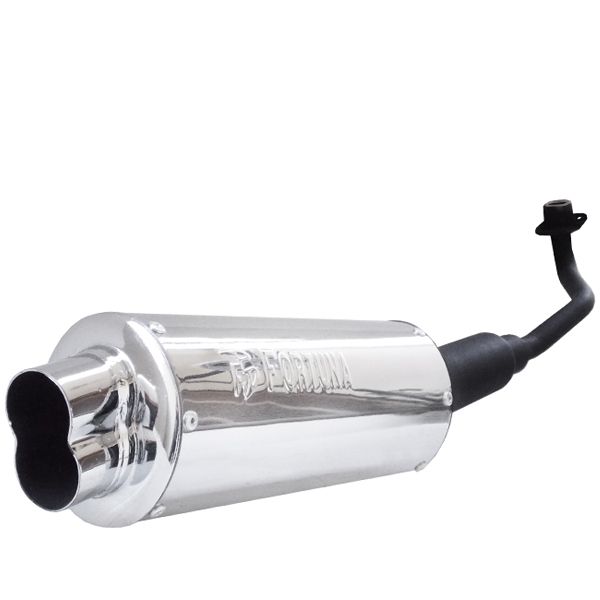 Escapamento Escape Esportivo Biz 125 F1 Oval Boca 8 ( Oito 