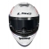 Capacete Moto Fechado Ls2 Ff800 Storm Fist Branco Vermelho C/ Óculos Interno C/ Selo Inmetro