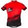 Camisa Camiseta Blusa Caminhada Corrida Ciclismo Bike Line Pro Tork - Vermelha / Preta