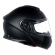Capacete Moto Robocop Bieffe Premium B- Dynamic Attractie Classic Preto Fosco Escamoteavel C/ Óculos