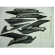 Kit Adesivos Faixa Nx 400 Falcon Cinza 2002 Jogo Adesivo
