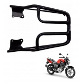 Bagageiro Moto Factor 150 Suporte P/ Bauleto Traseiro Churrasqueira Fortuna - Preto