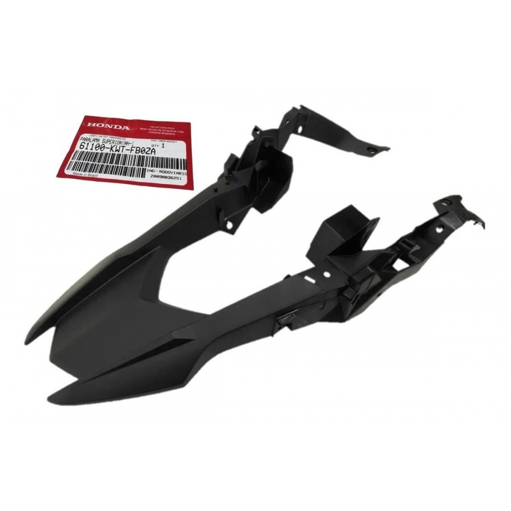 Paralama Bico Dianteiro Moto Xre 300 2019 2020 2021 2022 2023 Superior Original Honda - Preto