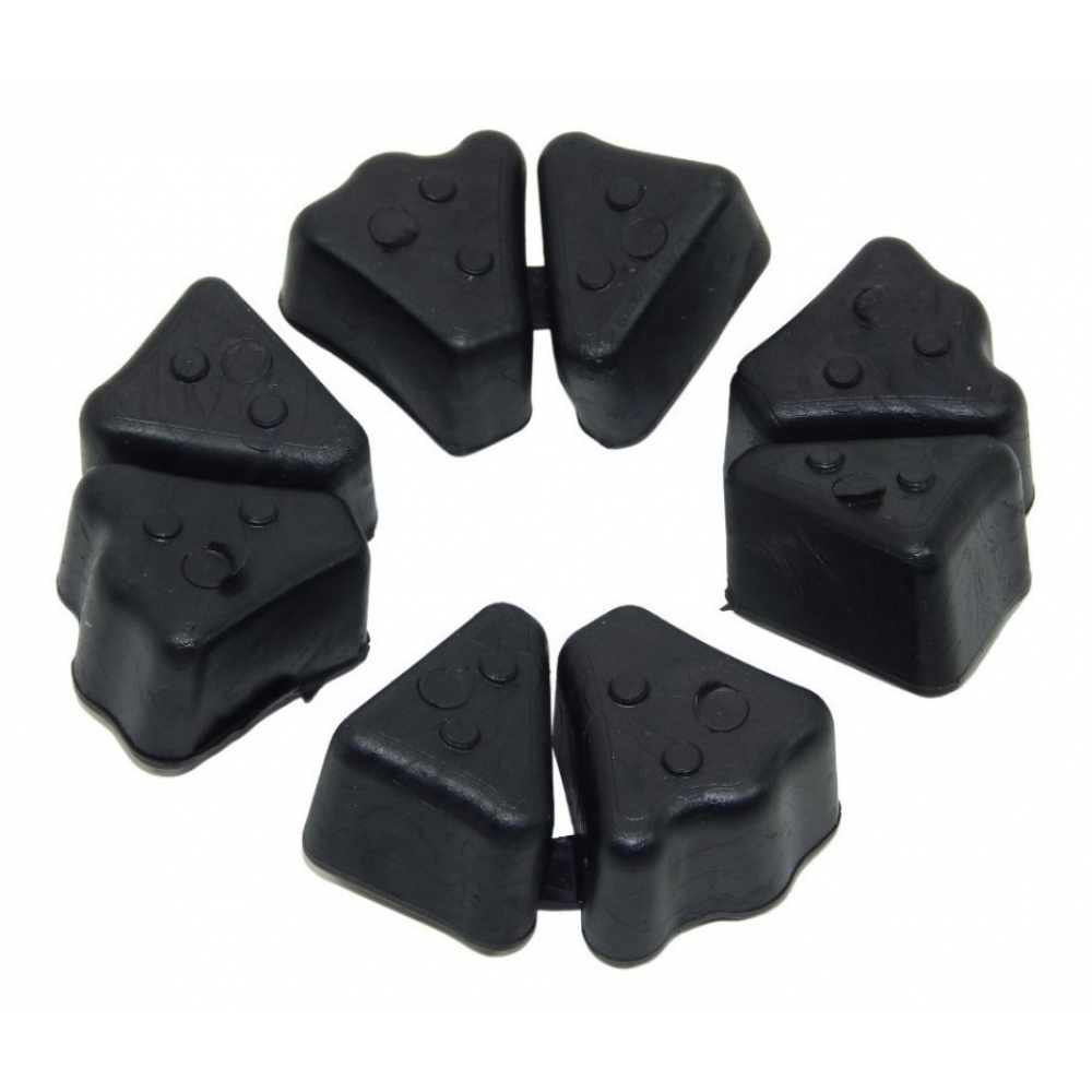 Coxim Bucha Coroa Moto Dafra Riva 150 Kit 4 Pçs Mod Original