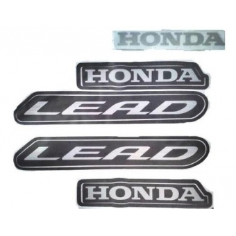 Kit Adesivos Faixas Honda Lead 110 2013 Jogo Adesivo Moto