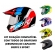 Kit Reparo Orelha Fixação Da Viseira Capacete Bieffe 3 Sport Modelo V3