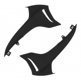 Par De Carenagem Aba Lateral Inferior Do Tanque Moto Cb300 Cb 300 R Preta 2009 2010 2011 2012 - Preto