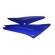 Tampa Lateral Moto Xtz125 Xtz 125 Azul Carenagem Modelo Original S/ Adesivo - Par