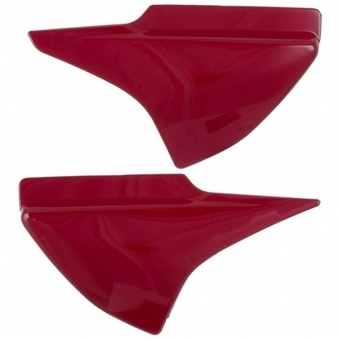 Carenagem Tampa Lateral Moto Cg Titan 150 2004 2005 Vermelha Modelo Original Vermelho Caruaru