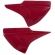 Carenagem Tampa Lateral Moto Cg Titan 150 2004 2005 Vermelha Modelo Original Vermelho Caruaru