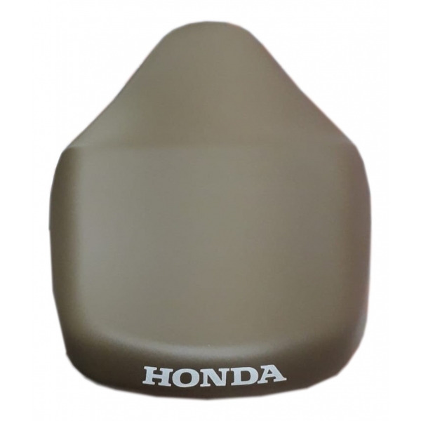 Capa De Banco Bege Moto Biz 125 2018 2019 2020 2021 2022 C/ Escrita Honda Modelo Original