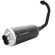 Escapamento Escape Esportivo Titan 150 Fan 150 Ks/Es 2009 2010 2011 2012 2013 Oval Boca 8 Oito Fortuna - Preto