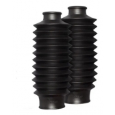 Sanfona Protetor Bengala Moto Cg 125 83/88 Today Fan 125 Titan 125 11 Dentes Preta