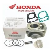 Kit Cilindro Pistão Anel Titan 160 Bros 160 Original Honda