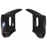 Par De Carenagem Lateral Aba Tanque Xr 200 Xr200 Preta Aleta Modelo Original - Preto