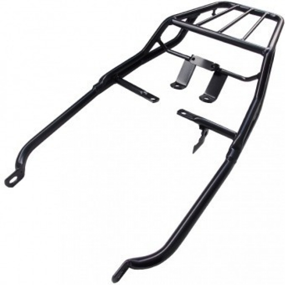 Bagageiro Moto Titan 150 2004 05 06 07 2008 Reforçado P/ Bau Bauleto Traseiro Fortuna Preto